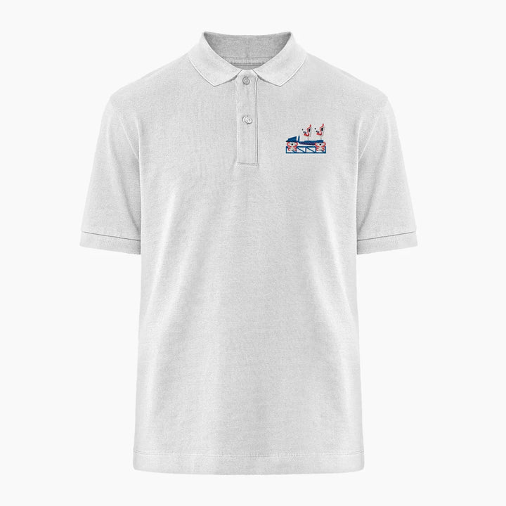 LAUNCH COASTER RUST Frontcar Polo Shirt